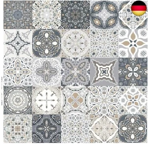 25 Stück Mosaik Fliesenaufkleber, PVC Fliesensticker Fliesen Folie,DIY - Bild 1 von 7