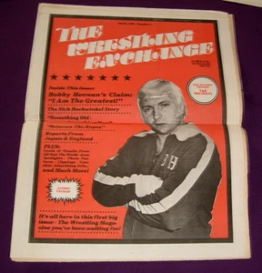 The Wrestling Exchange No. 1 (April 1980) - Rare, Subscription Only Newspaper! - Picture 1 of 4
