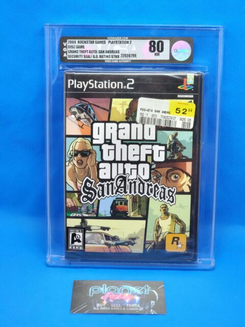 Lot of 4 PS2 PlayStation 2 Games GTA San Andreas Vice City Civil War Deer  Hunt