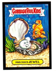 2013 Garbage Pail Kids BNS3 "PRECIOUS JEWEL" #144b Black Border Sticker Card - Picture 1 of 1