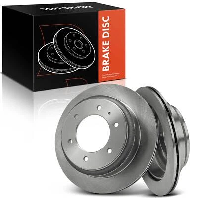 2Pcs New Disc Brake Rotors for Honda Passport 94-02 Acura SLX 96-99 Isuzu Rear - Image 1 of 4