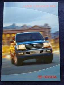 Toyota Land Cruiser 100 Prospekt 10.2002 - Picture 1 of 10