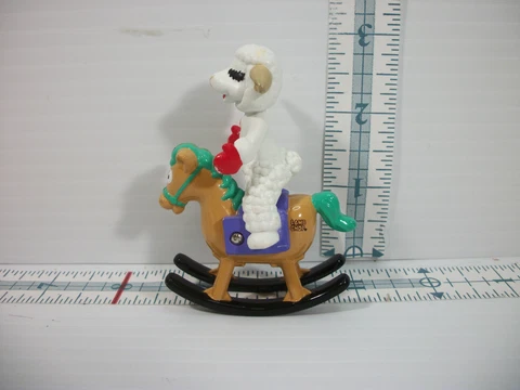 Shari Lewis Lamb Chop on Rocking Horse Die Cast & Plastic 1994 Cover
