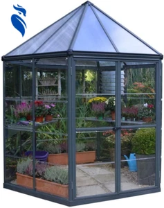 Canopia Oasis 7 Ft. X 8 Ft. Hexagon Greenhouse Kit Hobby DIY Walk in Green House - Picture 1 of 12