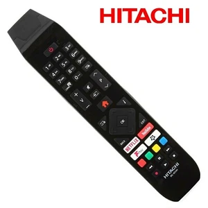 Original Hitachi RC43141 TV Fernbedienung für 58HK6200U Smart LED - Bild 1 von 5