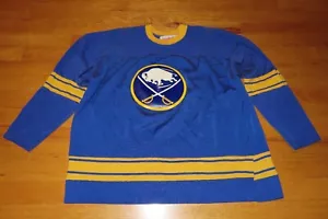 Vintage Rawlings Label - BUFFALO SABRES (XL) Hockey Jersey GILBERT PERREAULT - Picture 1 of 12