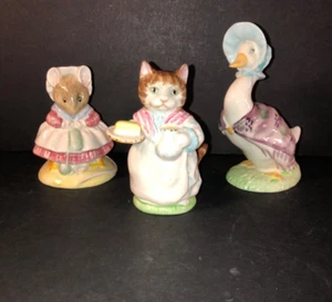 Beatrix Potter Lot of Three Puddleduck (1948), Ribby (1951) & Old Woman (1989) - Picture 1 of 11