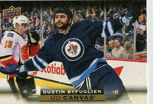 2015-16 Upper Deck Canvas #C209 Dustin Byfuglien - Bild 1 von 2