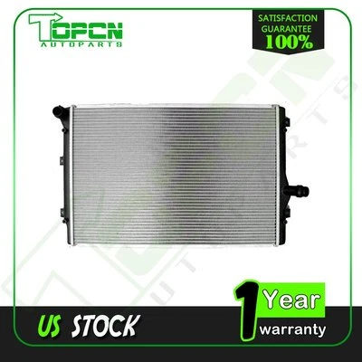 Aluminum Radiator CU2822 for 2007-2010 Volkswagen Eos 2010-2014 Volkswagen Golf Foto 1 de 3
