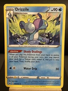 Pokemon Card Drizzile 056/202 Sword & Shield Base Non Holo Rare Near Mint - Picture 1 of 2