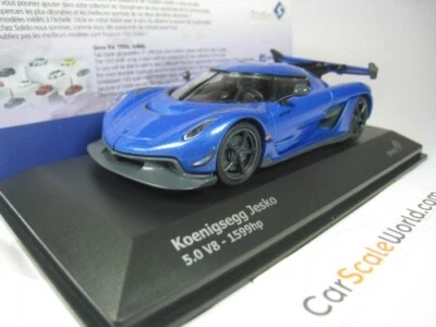 KOENIGSEGG JESKO 2021 1/43 SOLIDO (BLUE) - Imagen 1 de 3