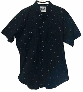 Cumberland Outfitters Herren Vintage schwarz braun Cowboy Western Button Down Hemd - Bild 1 von 8