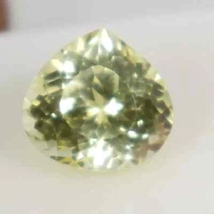 Natural Ceylon Yellow Sapphire Faceted 8.60 Ct Loose Gemstone GIE Certified 1591 - Picture 1 of 8