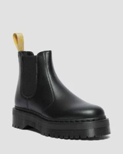 Dr. Martens Jadon Vegan leather Platform Boot Adult 6 - Black. Exc Con RRP £200 - Picture 1 of 9