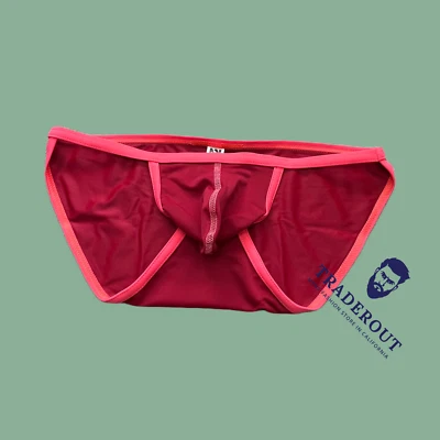 N2N Bodywear Hombres Rojo Universidad Natación Cuerda Bikini Traje de baño Talla M Foto 1 de 4