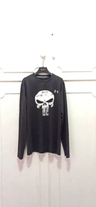 UNDER ARMOUR Maglia Uomo The Punisher Marvel Heatgear Compression Rare Size XL - Foto 1 di 5