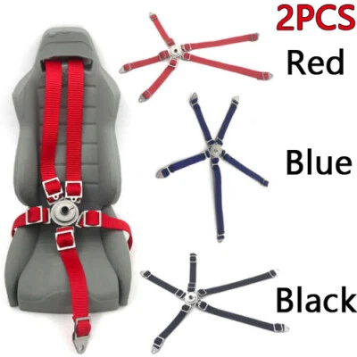 Racing Maßstab 1:10 5 Punkt Sicherheitsgurt für RC Axial Wraith 90018 90020 90045 90056 - Bild 1 von 4