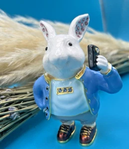 Handy Busy Bunny - Keren Kopal - Österreichische Kristalle - Bild 1 von 9