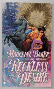Reckless Desire 1988 Paperback Book Madeline Baker Historical Romance Cheyenne - Imagen 1 de 4