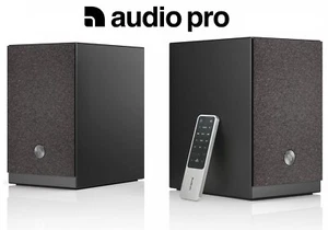 Audio Pro A26 Active Amplified Monitor Bluetooth Active Bookshelf Speaker -Black - Picture 1 of 5