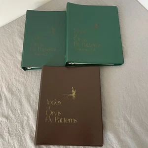 Index of Orvis Fly Patterns Volume 1a, 2 And 2A With Supplements Set Of 3 - Bild 1 von 20