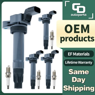 UF725 4 bobinas de encendido + 4 bujías para Chevrolet Spark 2012-2015 1,2 L L4 C1846 Foto 1 de 4