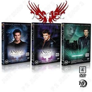Angel DVD : TV Series / Season 1 + Season 2 + Season 3 : Brand New 18 Disc Set - Picture 1 of 5