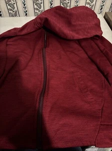 Champion Sweater Boy's Medium 8-10 Red  Sweatshirt Hoodie Full Zip - Picture 1 of 4