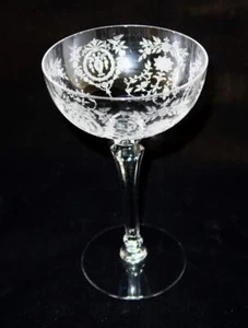 Tiffin-Franciscan QUEEN ANN Stem #17361 Champagne Tall Sherbet, 6 1/4" - Picture 1 of 3