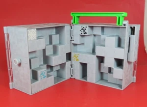 MINECRAFT Mattel 6" Mini Figur Aufbewahrungswürfel & Display Box 2014 Sammelkoffer - Bild 1 von 9