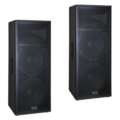 (2) Peavey SP 4 Pro Audio DJ Passive 4000W Dual 15" 3-Way PA Speaker Package New - Image 1 of 2