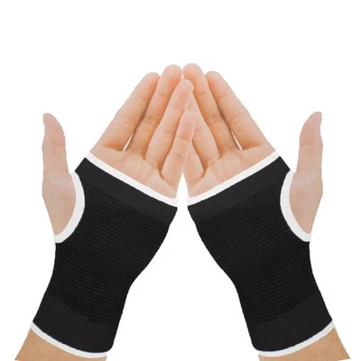 K TRIBE 2 Pack NHS Wrist Hand Brace Support Splint for Sprain Injury Carpal Tunnel Pain