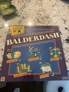 Balderdash The Classic Bluffing Game Mattel Edizione 2003 NUOVO SIGILLATO - Foto 1 di 4