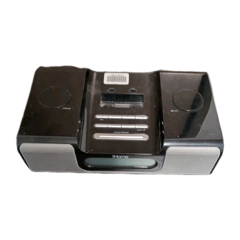 iHome iH5B Radio Clock Speaker iPod Not Included.  Has Remote - Image 1 of 4