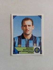 FIGURINA CALCIATORI PANINI 1993/94 INTER BATTISTINI n 104 CON VELINA - Imagen 1 de 2