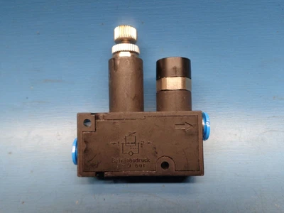 (1) LRMA-QS-6 FESTO 153496 Válvula Reguladora de Presión con Manómetro Estado Desconocido Foto 1 de 4