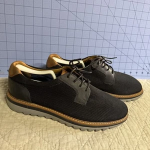 Johnston & Murphy Men's Braydon Knit Plain Toe Black Knit Size 10 EUC - Picture 1 of 14