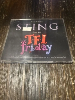 Live At TFI Friday by Sting (CD, 1996, A&M Records) #572 - Image 1 of 4
