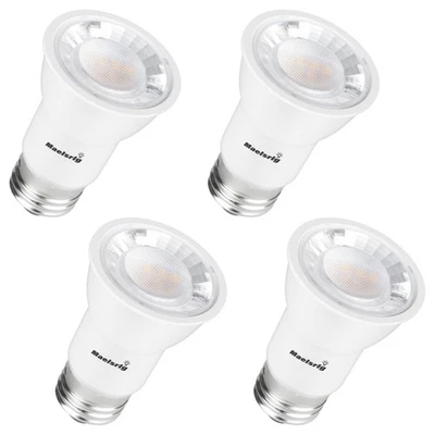 PAR16 LED Long Neck Recessed Spotlight Bulb, 6W(60W-75W Equivalent) Dimmable,... - Image 1 of 4