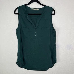 Next Made With Love Green Sleeveless Blouse Size EU44/UK 16/US M, Spring, Fall - Picture 1 of 8