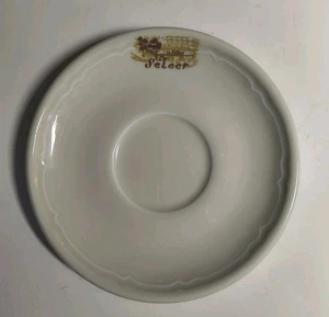 Apilco Restaurant Geschirr Untertasse Le Select Brasserie Paris Frankreich Souvenir 6,5" - Bild 1 von 6