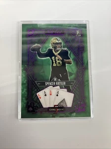 2024 Spencer Rattler Wild 5 Card Draw 1/5 Rookie Purple - Bild 1 von 2