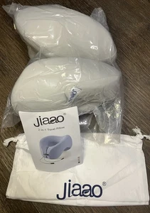 jiaao 2 in 1 Reisekissen für Nacken, Memory Foam, Flugzeug oder Auto Reisekissen - Bild 1 von 5