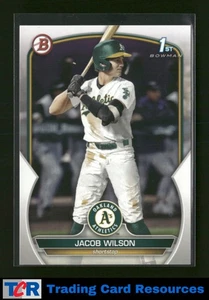 2023 Bowman Draft #BD-121 Jacob Wilson - Picture 1 of 2