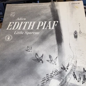 Edith Piaf – Adieu Little Sparrow LP Philips PCC 608 Stereo Vinyl - Picture 1 of 8