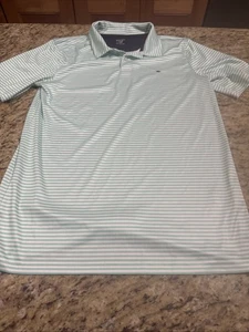 Crown & Ivy Poloshirt Jungen Größe Extra Large, grün gestreift Kurzarm Cpix - Bild 1 von 9