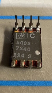 Qty 5 NOS Hewlett Packard 5082-7340 Hexadecimal Displays  - On Board Driver - Picture 1 of 5