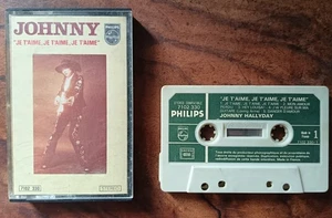 JOHNNY HALLYDAY cassette audio K7 JE T'AIME, JE T'AIME, JE T'AIME 7102 330  CA13 - Picture 1 of 5