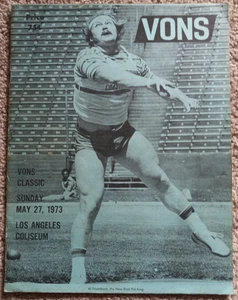 Vons Classic Los Angeles Coliseum May 27 1973 track Program - Picture 1 of 6
