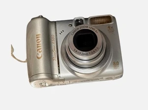 Cámara digital Canon PowerShot A580 8 MP 4x zoom cámara retro rareza Power Shot - Imagen 1 de 3